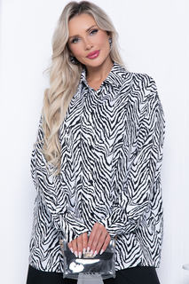 Блуза женская LT Collection Лорин разноцветная 44 RU