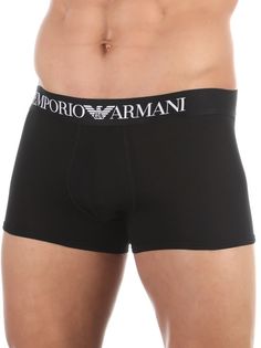 Трусы мужские Emporio Armani 111389_CC729 черные XXL