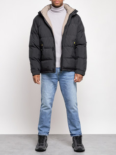 Зимняя куртка мужская AD3111 черная XXL No Brand