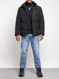 Зимняя куртка мужская AD8320 черная M No Brand