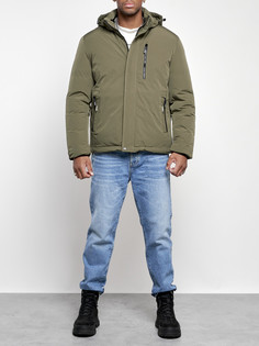 Зимняя куртка мужская AD8335 хаки 6 UK No Brand