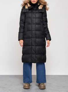 Пальто женское AD57997 черное S No Brand