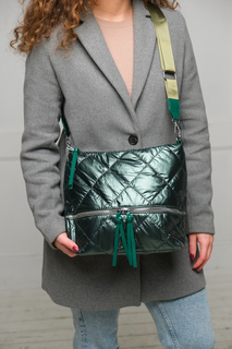 Сумка кросс-боди женская Bags&Wallets 1825, зеленый