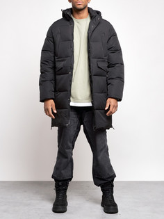 Зимняя куртка мужская AD806 черная L No Brand