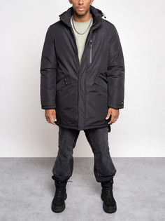 Зимняя куртка мужская AD8302 черная 4XL No Brand