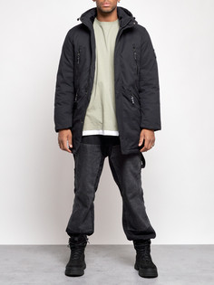Зимняя куртка мужская AD8305 черная XL No Brand