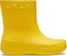 Резиновые полусапоги женский Crocs 20836375 желтые 37 EU