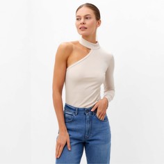 Лонгслив женский White Cotton Р00009460 бежевый 44