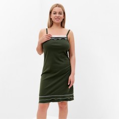 Ночная сорочка женская Tusi Р00001077 зеленая 56