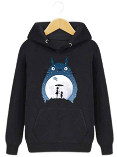 Худи мужское StarFriend My Neighbor Totoro черное M