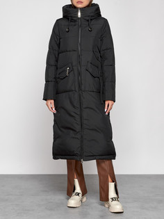 Пальто женское AD133159 черное 3XL No Brand
