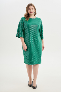 Платье женское OLSI 2305019 зеленое 64 RU