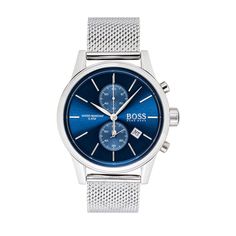 Наручные часы унисекс HUGO BOSS HB1513441 серебристые