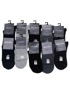 Комплект носков мужских 19 в ассортименте 41-47, 10 пар No Brand