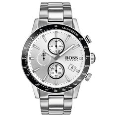 Наручные часы унисекс HUGO BOSS HB1513511 серебристые