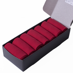 Подарочный набор носков мужских Нева-Сокс НС-7-0 красных 31