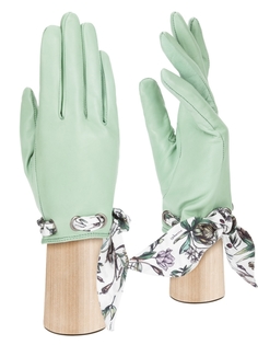 Перчатки женские Eleganzza 01-00039851 салатовые, р. 7.5