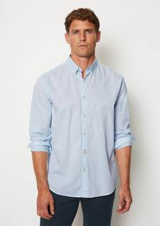 Рубашка Marc O’Polo мужская, B21766842156, размер L, голубая