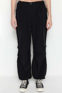 Брюки женские Trendyol TWOSS23PL00158 черные 34