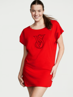 Ночная сорочка женская Victorias Secret 11192152 красная XL/XXL