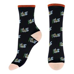 Носки женские Monchini синие 35-37