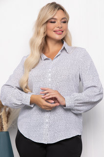 Блуза женская LT Collection Алтея белая 58 RU