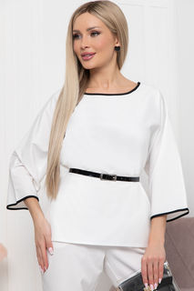 Блуза женская LT Collection Ницца белая 54 RU