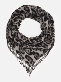 Платок женский Rosedena shawlcy2231-1 серый, 100x100 см