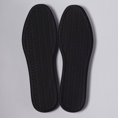 Стельки для обуви, универсальные, 40-45р-р, пара, цвет чёрный No Brand