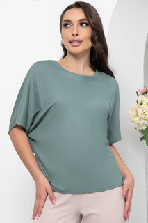 Блуза женская LT Collection Велла зеленая 50 RU