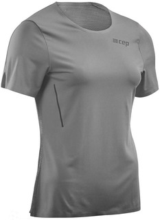 Футболка женская CEP Run T-Shirt SS серая XS
