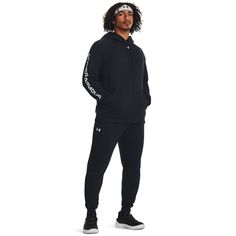 Костюм мужской Under Armour Ua Rival Fleece Suit черный LG