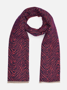 Палантин женский Rosedena shawl2358 красный, 70x180 см