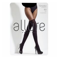 Гольфы женские Allure черные one size