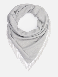 Платок женский Rosedena shawlcy9038 светло-серый, 100x100 см