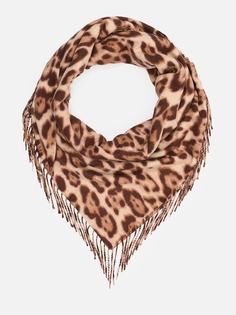 Платок женский Rosedena shawlcy2231-1 бежевый, 100x100 см