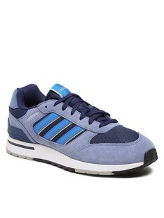 Кроссовки мужские Adidas Run 80s ID1880 синие 46 EU