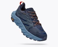 Кроссовки унисекс Hoka Anacapa Low Goretex синие 8 US