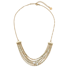 Колье из стали 45 см Majorica 16057.01.0.000.010.1, жемчуг