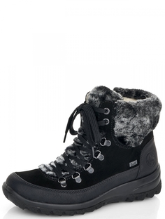 Ботинки женские Rieker 360996549 черные 40 RU