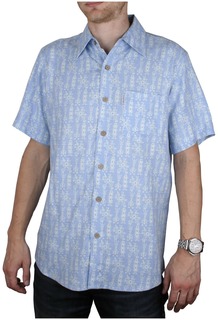 Рубашка мужская Maestro Palm 4-K голубая S