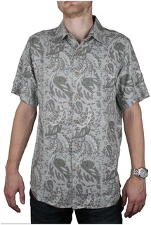 Рубашка мужская Maestro Palm 6-K хаки S