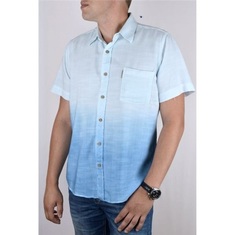 Рубашка мужская Maestro Bleach 3-K голубая XL