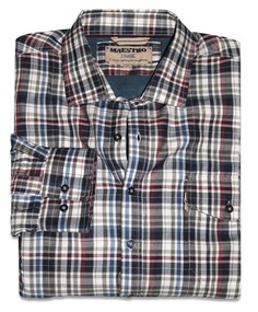 Рубашка мужская Maestro Casual Western 1 черная 2XL