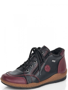 Ботинки женские Rieker 360996576 черные 36 RU