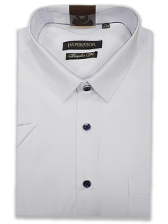 Рубашка мужская Imperator PT2000/OK-k-sl белая 42/170-178