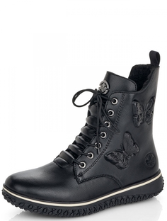 Ботинки женские Rieker 360996573 черные 36 RU