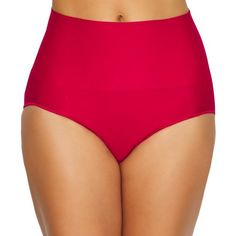 Корректирующие трусы женские Maidenform DM0051 красные 2XL