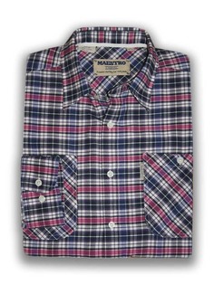 Рубашка мужская Maestro X 62 черный; розовый M