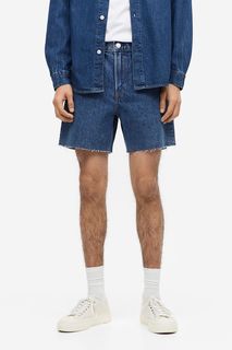 Джинсовые шорты мужские H&M 1157638 синие 30